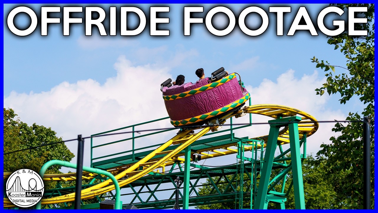 Ragin' Cajun | Six Flags America | 4K Off-Ride Footage | Non-Copyright | 2025