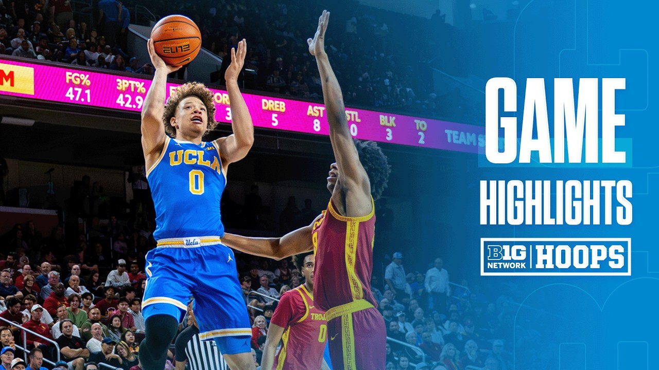UCLA at USC | HIGHLIGHTS | Big Ten Men's Basketball | 03/07/26