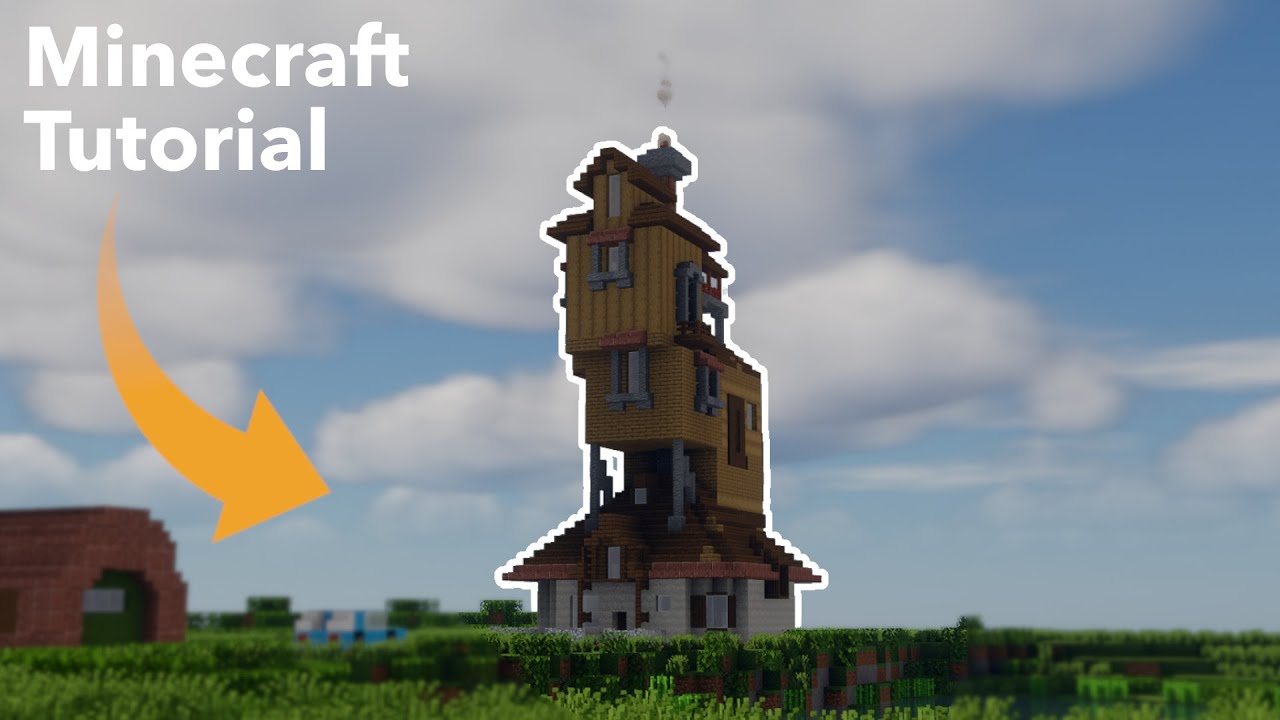 Гарри Поттер — Как построить Нору в Minecraft