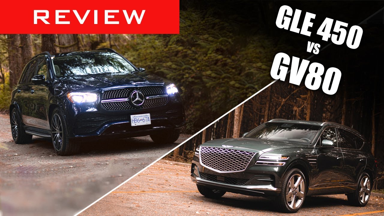 Comparison Review: Mercedes-Benz GLE 450 4MATIC vs Genesis GV80 / Genesis takes on the Yardstick
