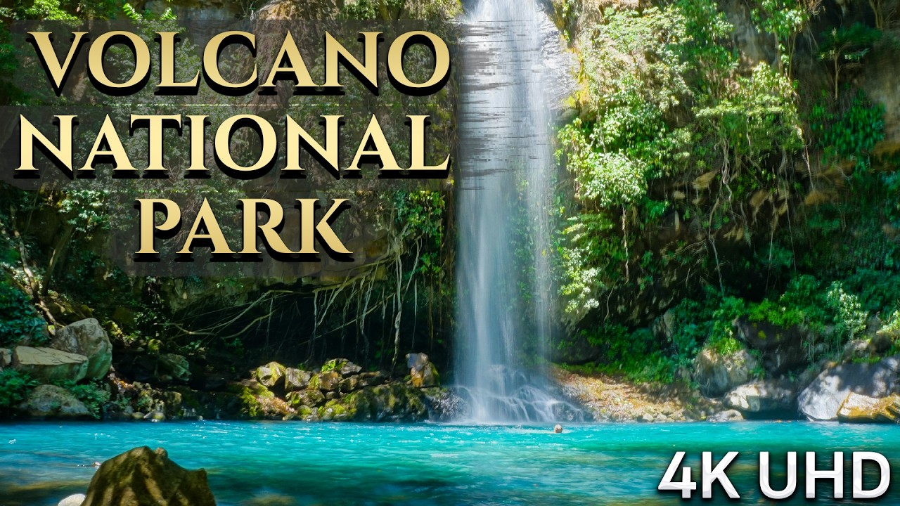 Volcano National Park Costa Rica Cinematic Travel 4k