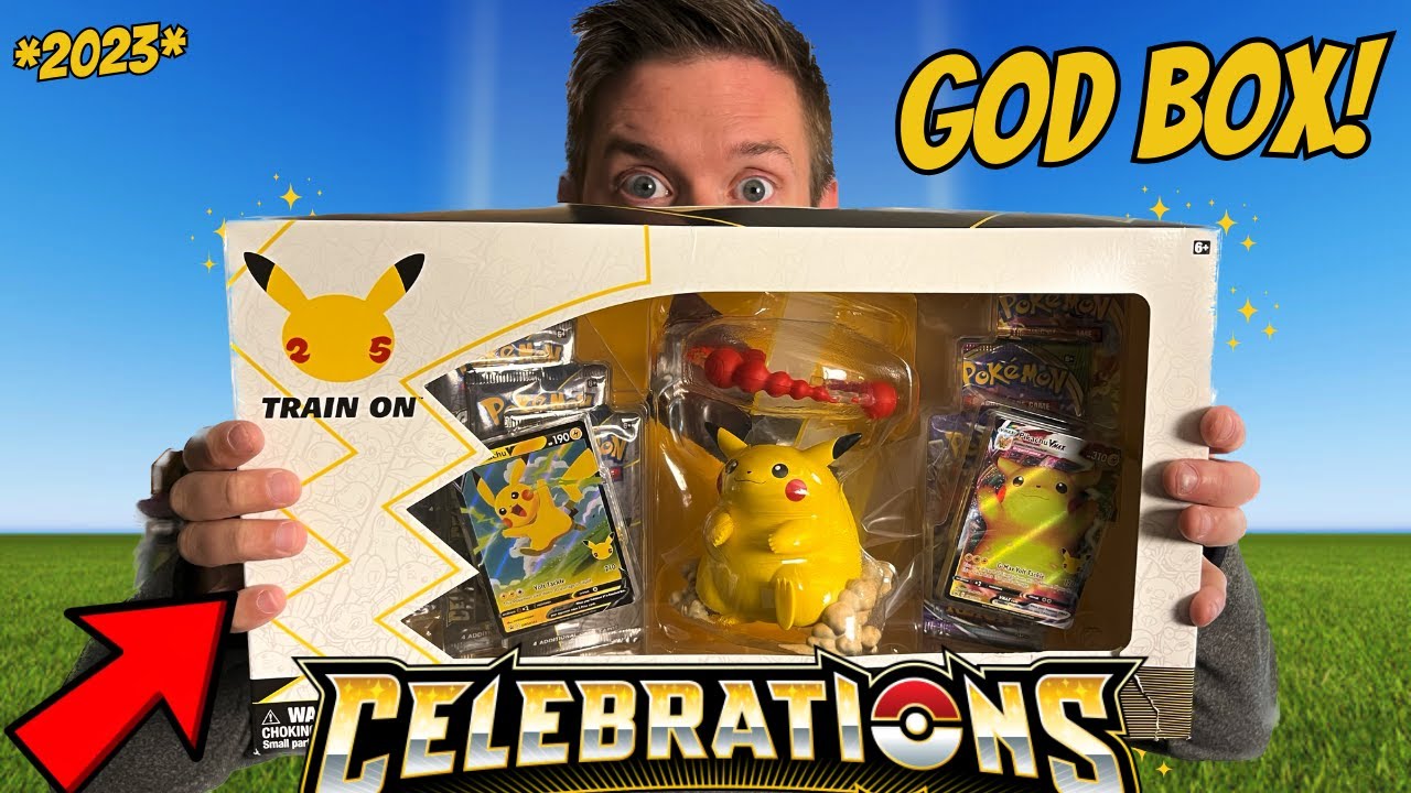WHATS INSIDE? Pokemon | CELEBRATIONS | Pikachu Vmax Premium Figure Collection OPENING !!!