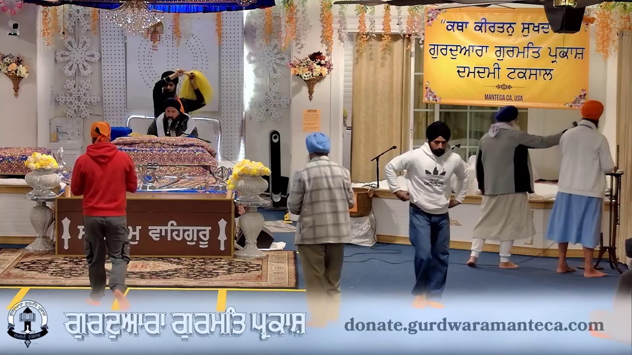 Live from Gurdwara Gurmat Parkash Manteca