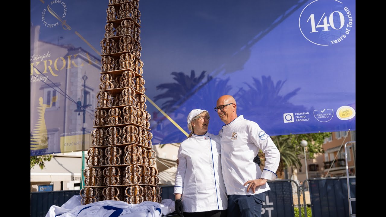 THE TALLEST NUT BRITTLE STRUCTURE : LOŠINJ KROKANT / Time- Lapse