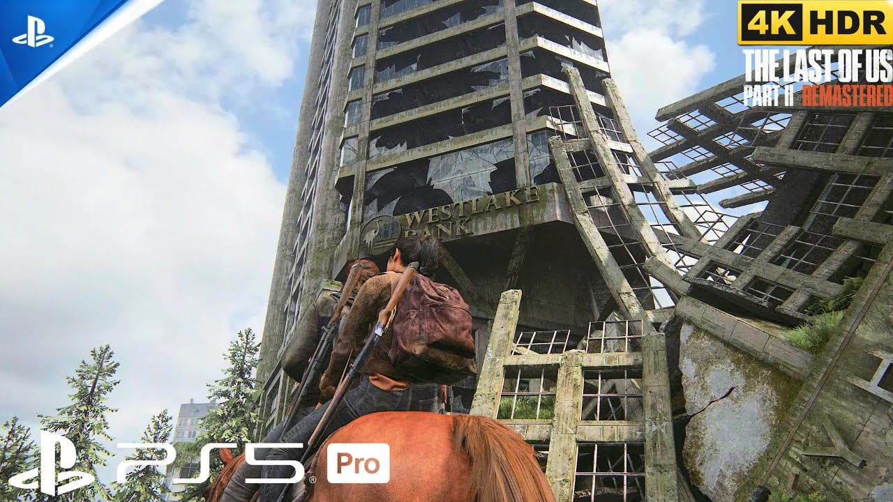 THE LAST OF US PART II REMASTERED - #5 Explorando Seattle [4K HDR 60FPS] | PT-BR Dublado (PS5 PRO)