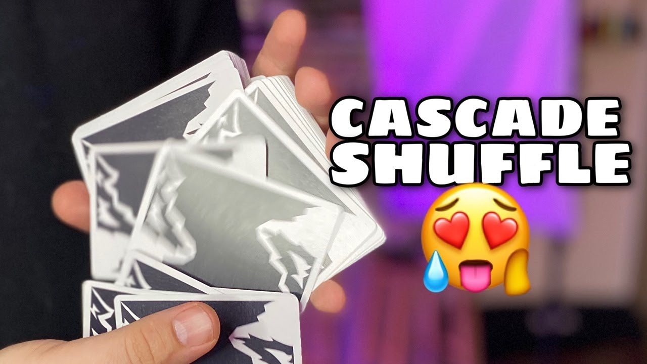 Beginner Cardistry Tutorial! The CASCADE SHUFFLE!