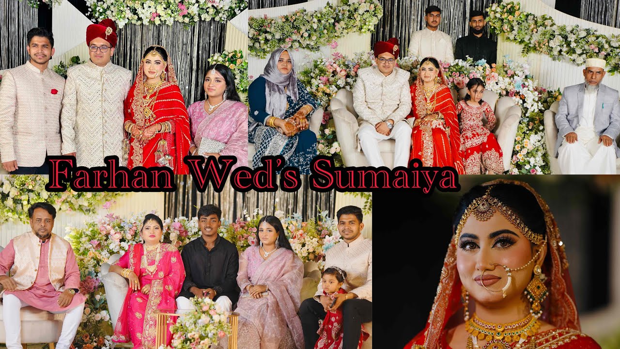 Farhan Wed’s Sumaiya ❤️🥰 Alhamdulillah 🤲🏻😇 10th january, 2026 