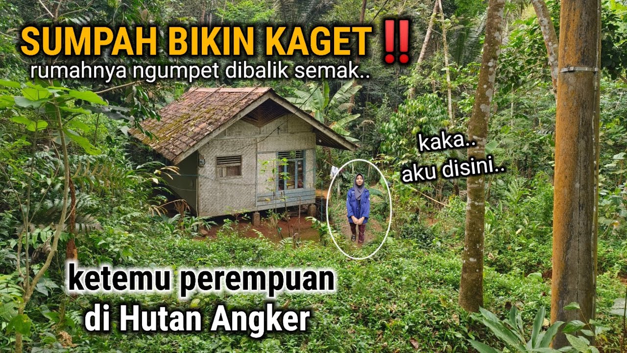 KISAH MISTERIUS!! 60 TAHUN TERSEMBUNYI PILIH TINGGAL DI RUMAH TENGAH HUTAN
