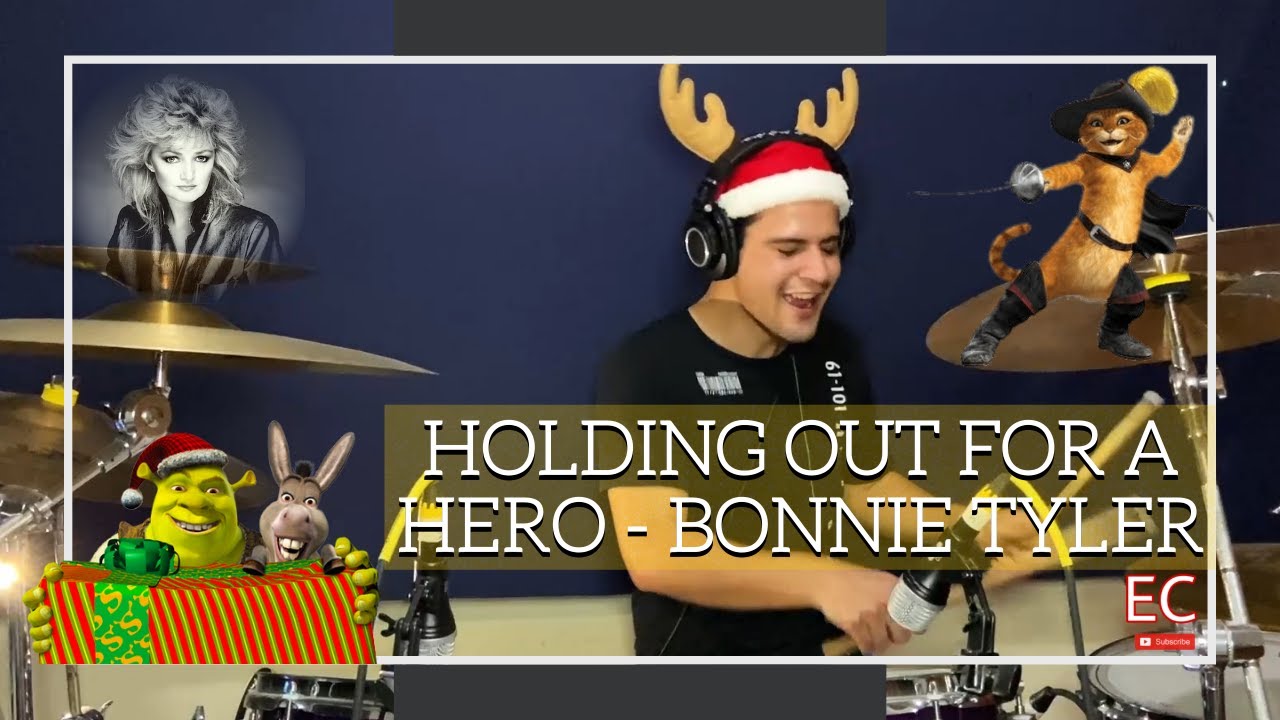 HOLDING OUT FOR A HERO - BONNIE TYLER - SHREK 2 - DRUMS COVER