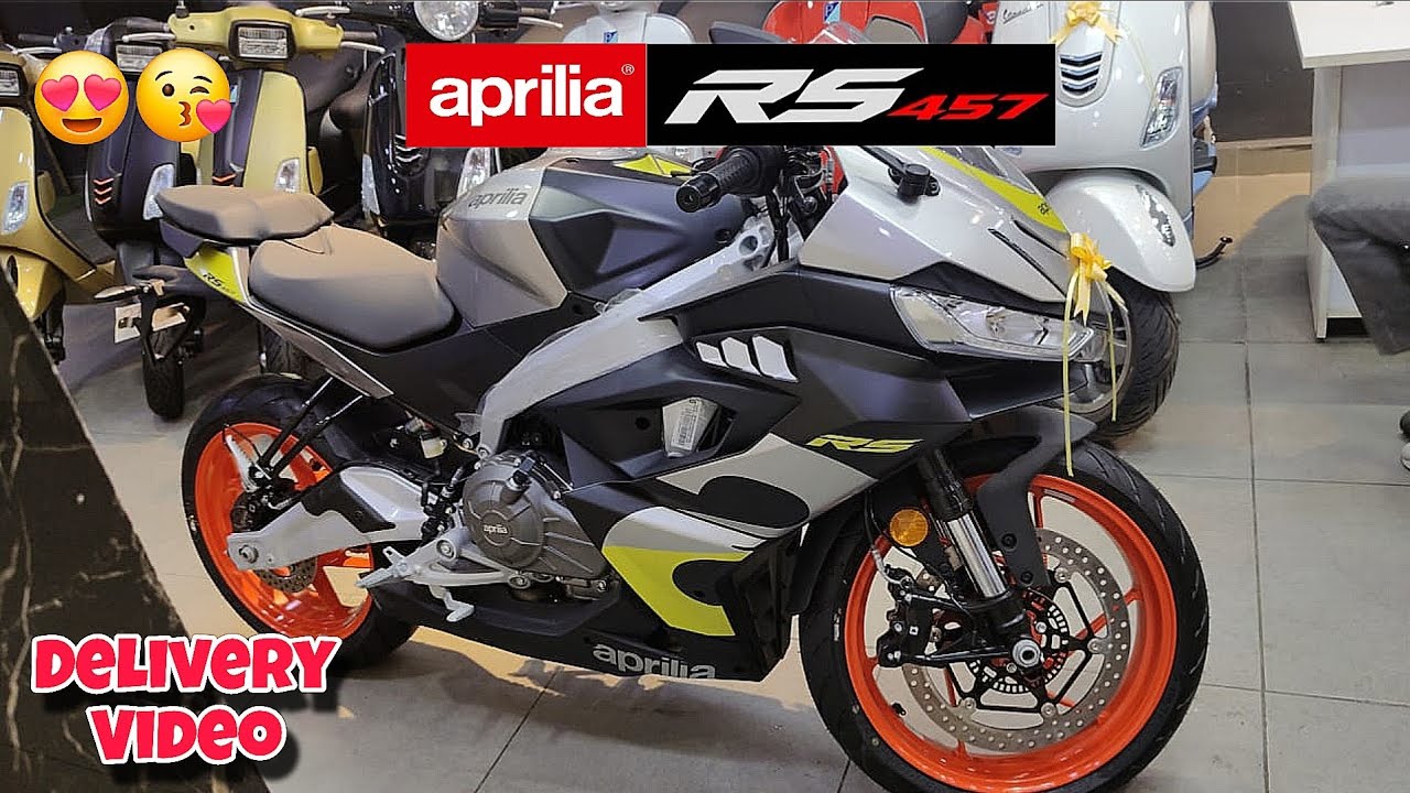 Aprilia RS457 2026 Delivery ❤️ | Arsenic Yellow🐆 | 