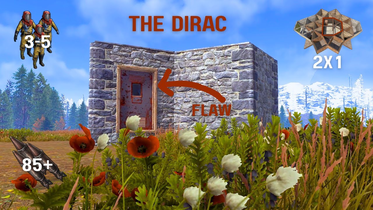 Rust 2x1 Expansion | Offline and Online Raid Defense | The Dirac