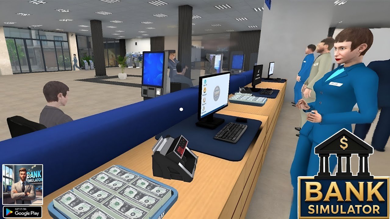 Bank Simulator: Money Business – New Update | Android Gameplay (Part 4)
