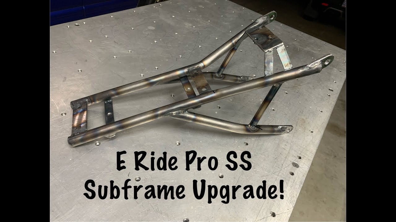 E Ride Pro SS Rear Subframe Upgrade!