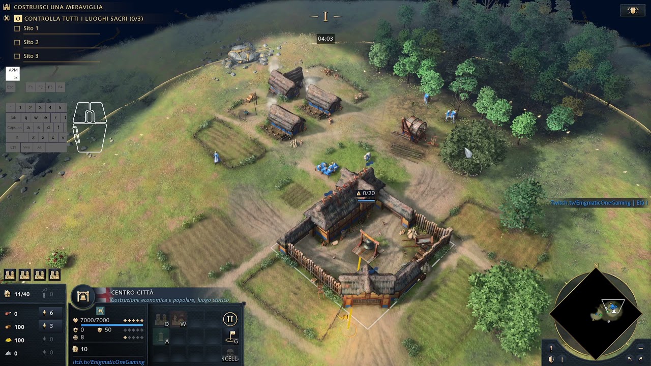 Age of Empires 4 Guida ITA - I tasti di scelta rapida e gruppi di controllo - Parte 1