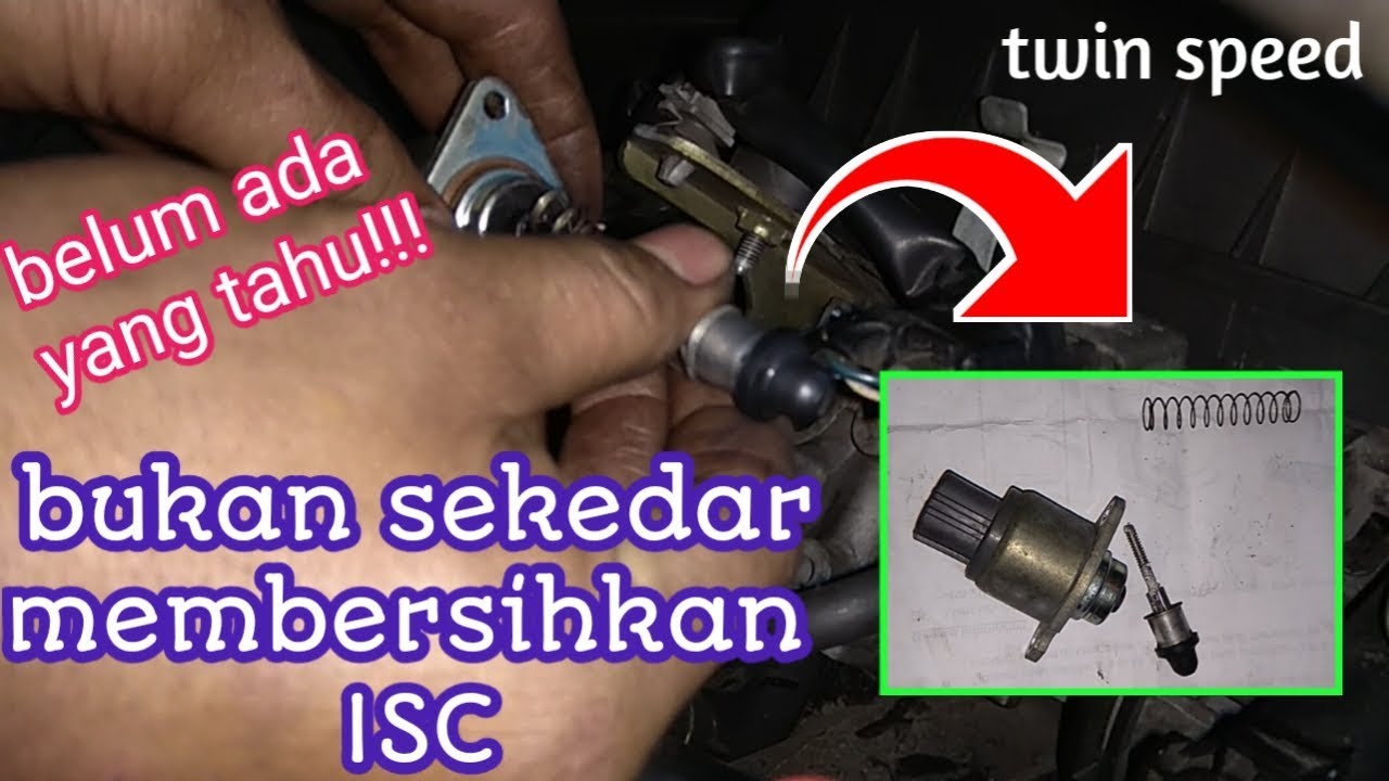 MEMBERSIHKAN DAN MERAWAT ISC, MENGATASI RPM RENDAH TINGGI NAIK TURUN PADA AVANZA XENIA RUSH TERIOS