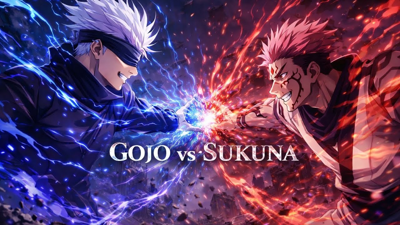 Gojo vs Sukuna – When Gods Collide”