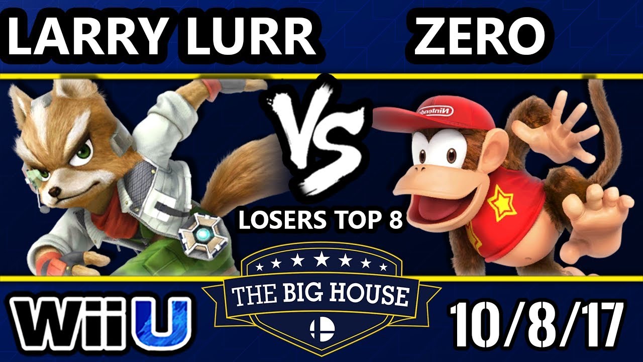 TBH7 Smash 4 - MSF | Larry Lurr (Fox) Vs. TSM | ZeRo (Diddy Kong) Wii U Losers Top 8