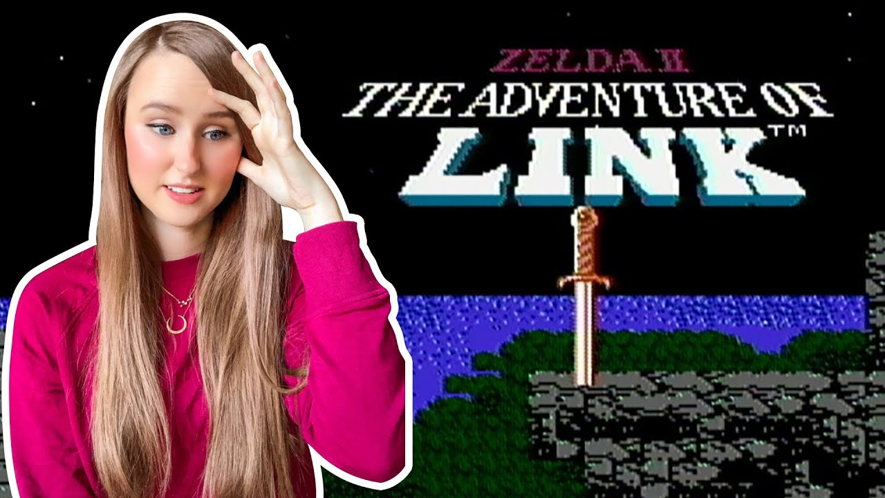My first time playing Zelda II | MissKyliee
