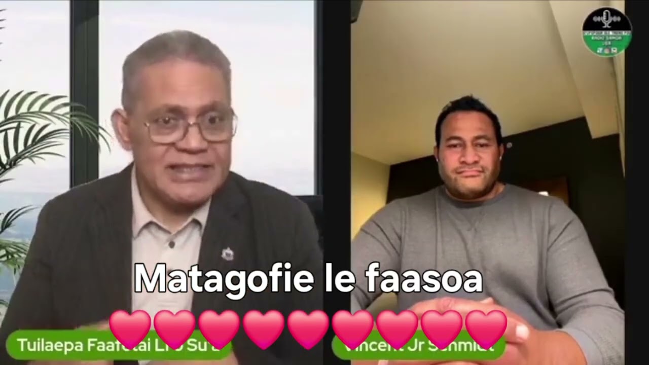 Galumalemana Vincent Jr Schmidt ma le Faasoa Manuia ❤️❤️