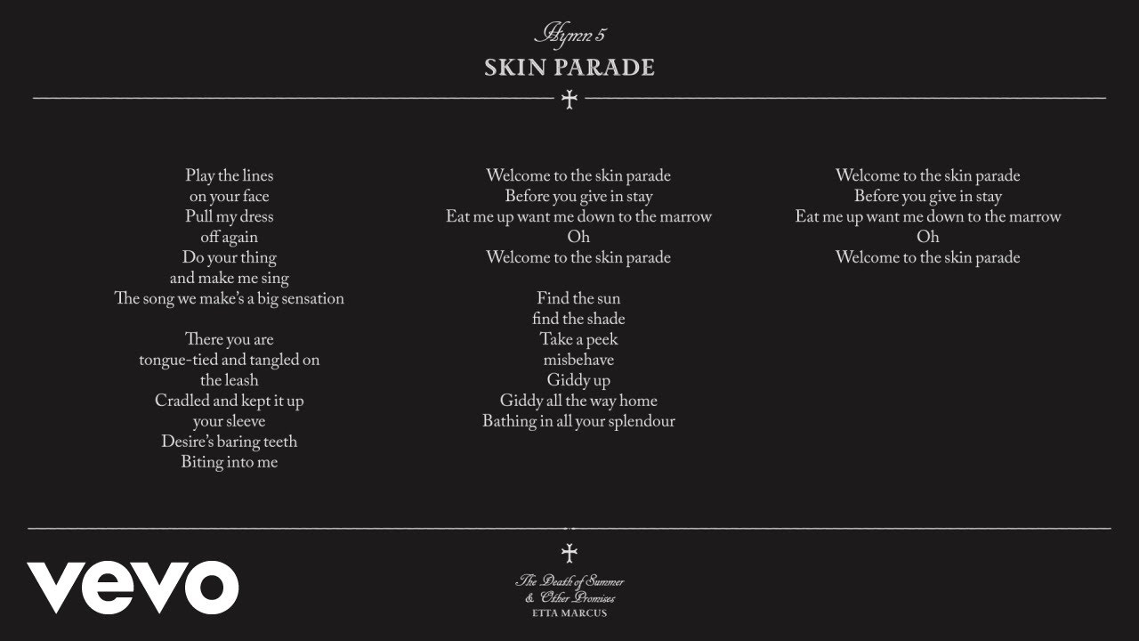 Etta Marcus - Skin Parade (Official Lyric Video)