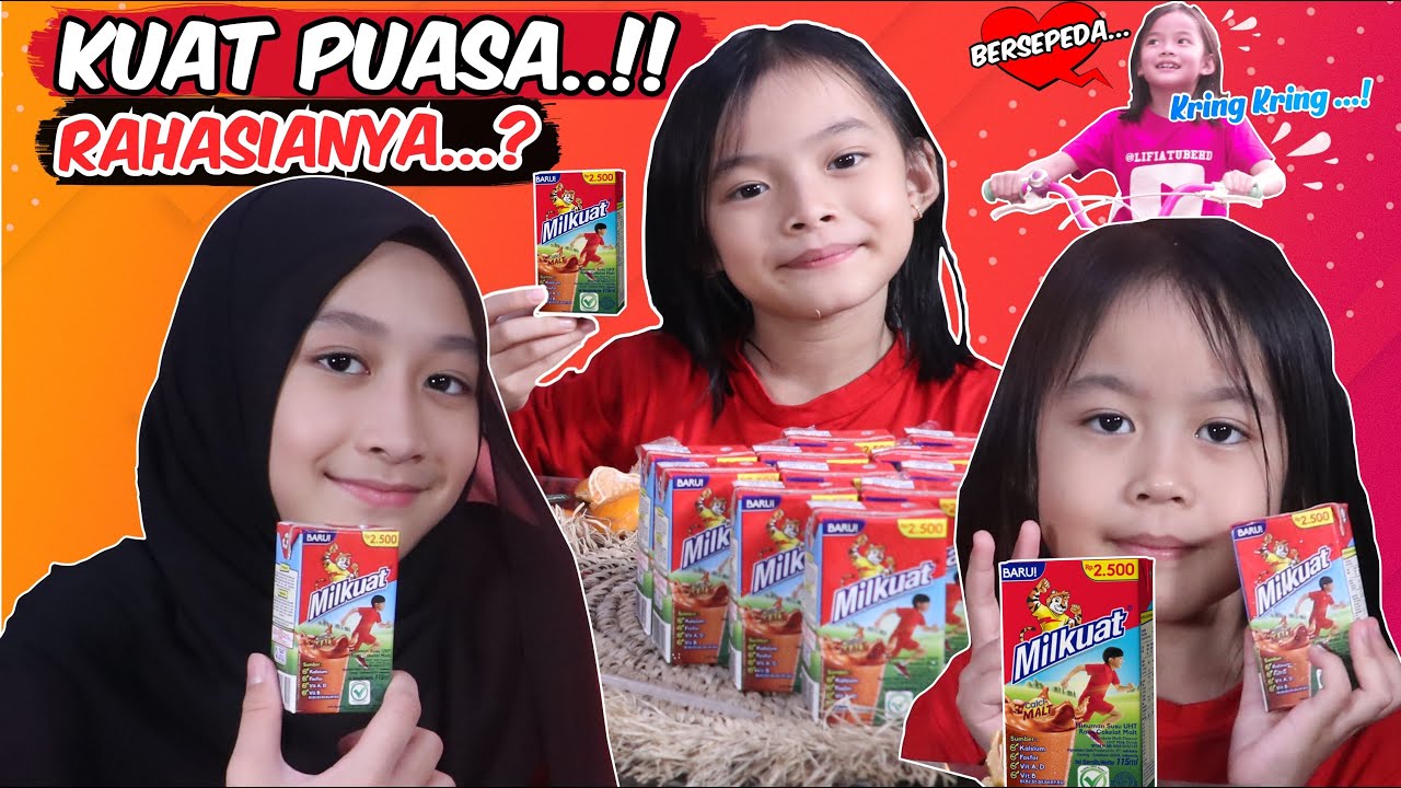 Buka Puasa dengan Milkuat Susu Cokelat Malt karena #KuatItuEnak | Lifia Niala Elsa