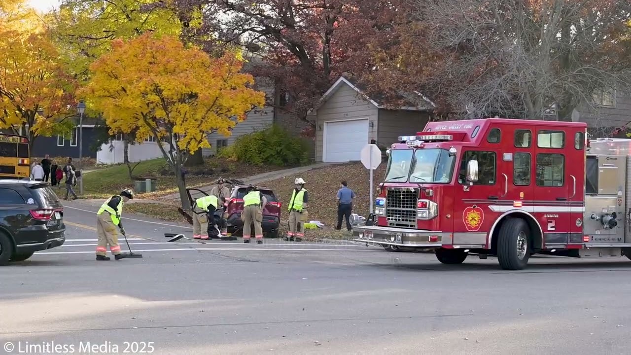 Rosemount Woman Seriously Injured in Apple Valley Crash Involving School Bus