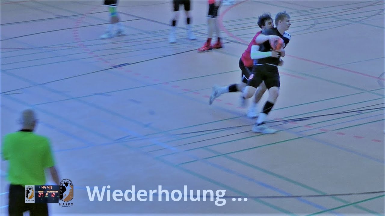 Handballregeln: Hinausstellung; Spielfortsetzung?