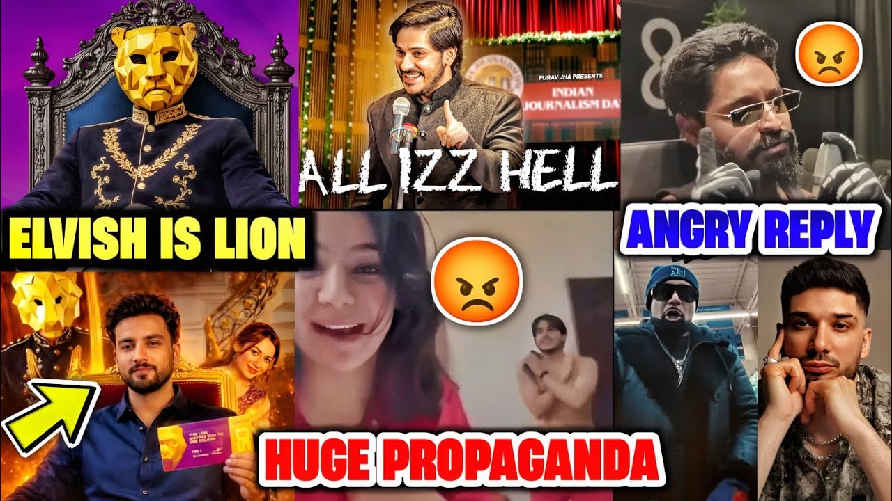 Huge Propaganda Against Purav Jha! EXPOSED | Emiway Live Reply To Lazarus & KRSNA, Elvish The50 Lion