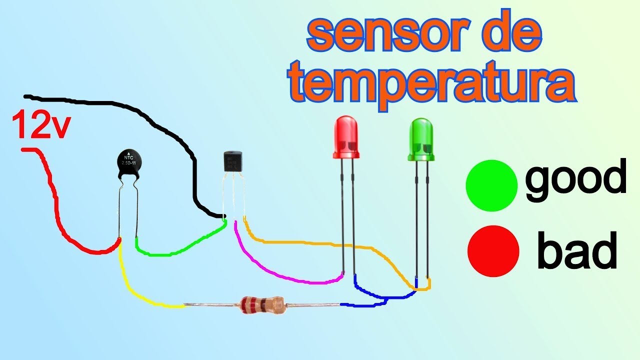 Sensor de temperatura muy simple de hacer.