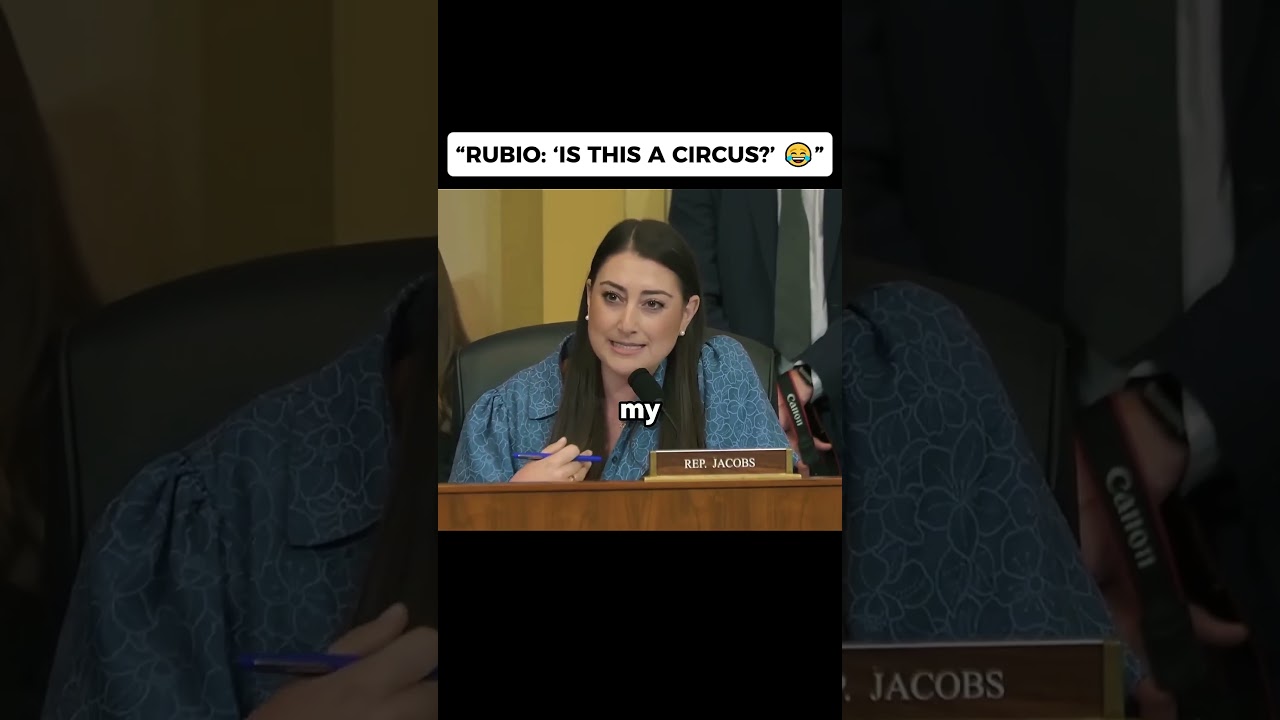 Rubio&rsquo;s Hilarious Reaction: &ldquo;Is This a Circus?&rdquo; 😂 #marcorubio #senatehearing