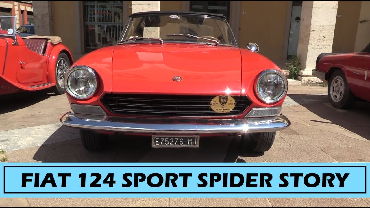 Fiat 124 Sport Spider: prima serie e seconda serie