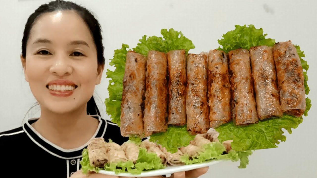 Bí Quyết Làm Nem Rán (Chả Giò) Giòn Tan, Không Ỉu - Món Ngon Ngày Tết - Nấu Ăn Cùng Chi
