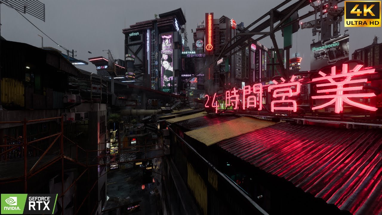 Neo Nocturne City (Immersive Cyberpunk 2077 Graphic mods)