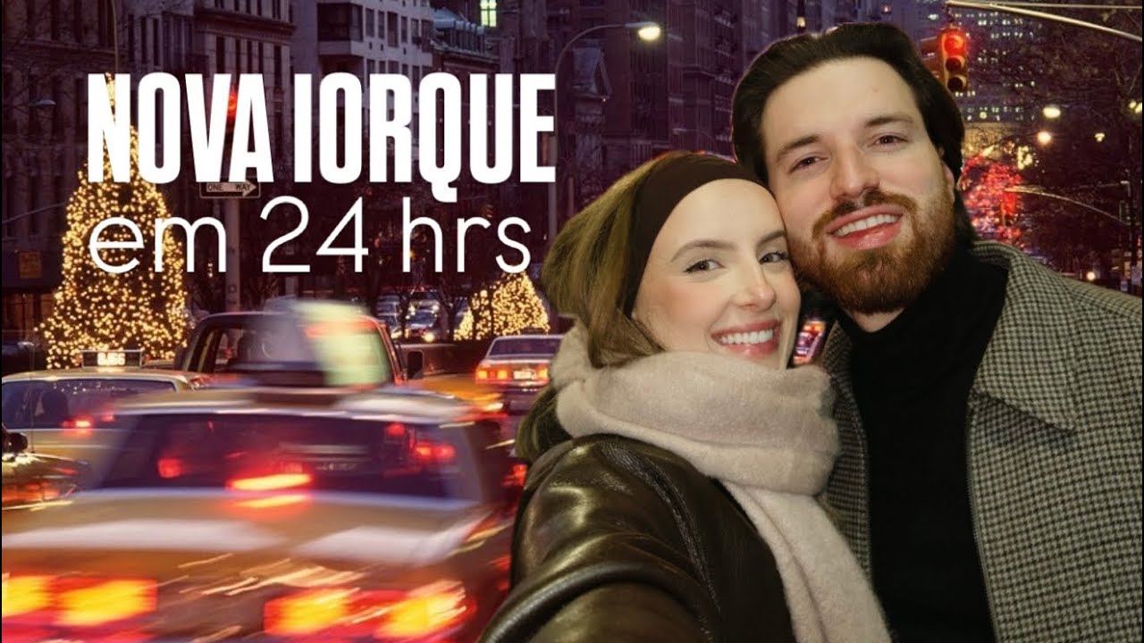24 HORAS EM NOVA IORQUE (NO NATAL) | ERA MEU SONHO!