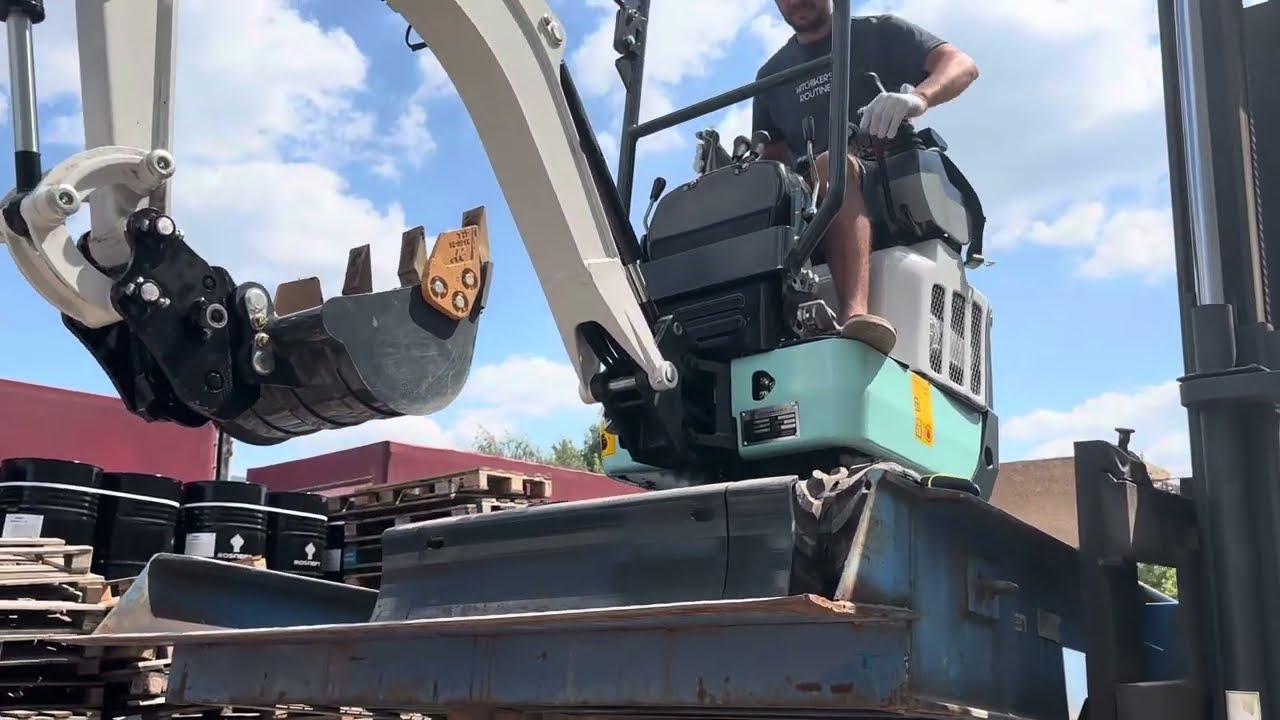 Rippa AK-12 / измеряем глубину копания экскаватора Rippa AK-12