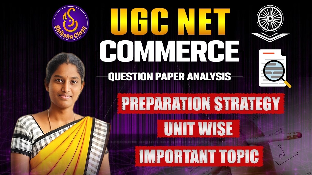 UGC NET Commerce Unit-Wise Strategy | High Weightage & Repeated Topics #ugcnetcommerce