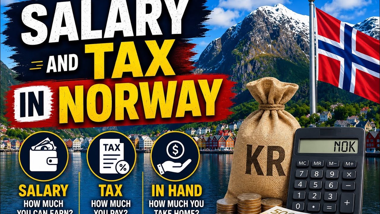 How much salary and tax in Norway? #norway #life