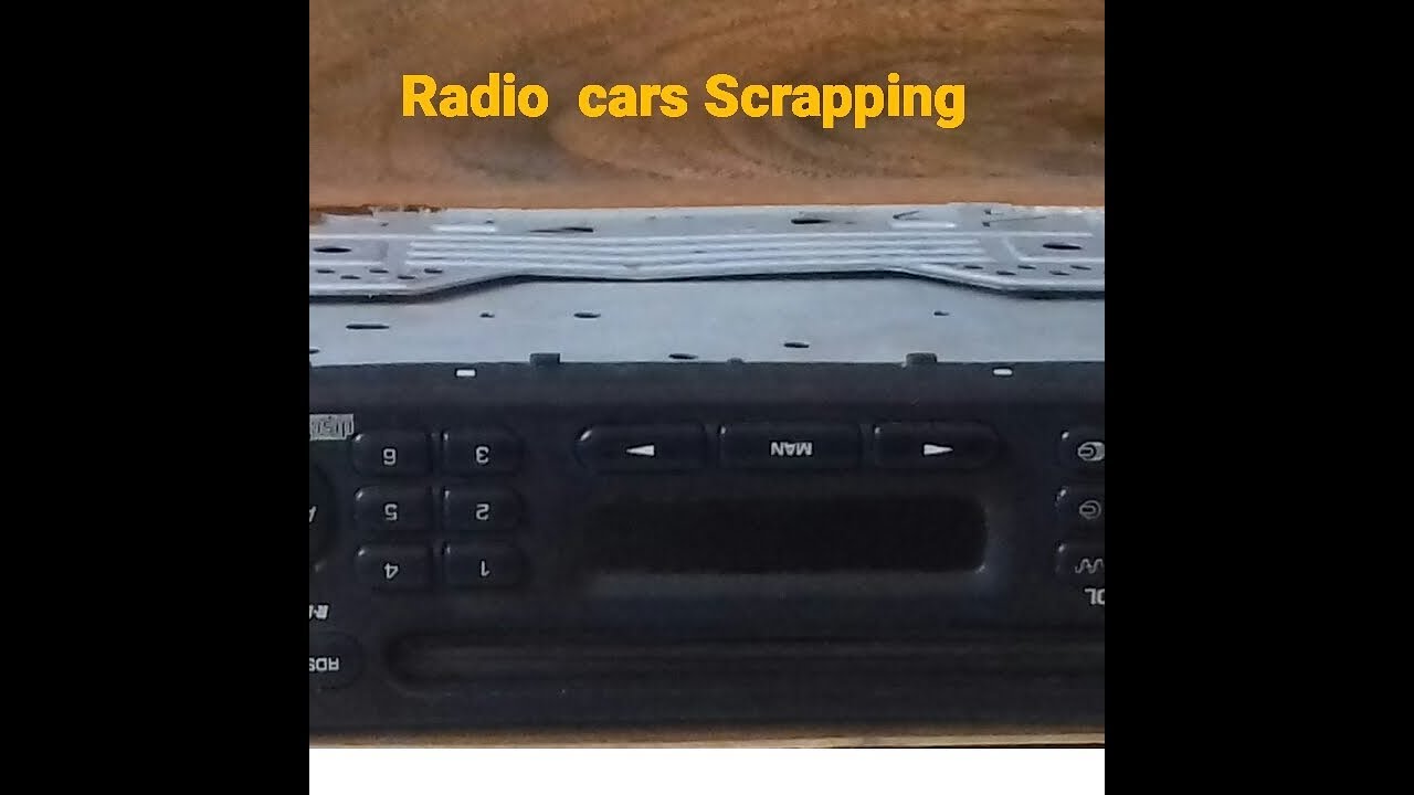 Gold recovery Scrapping Radio cars