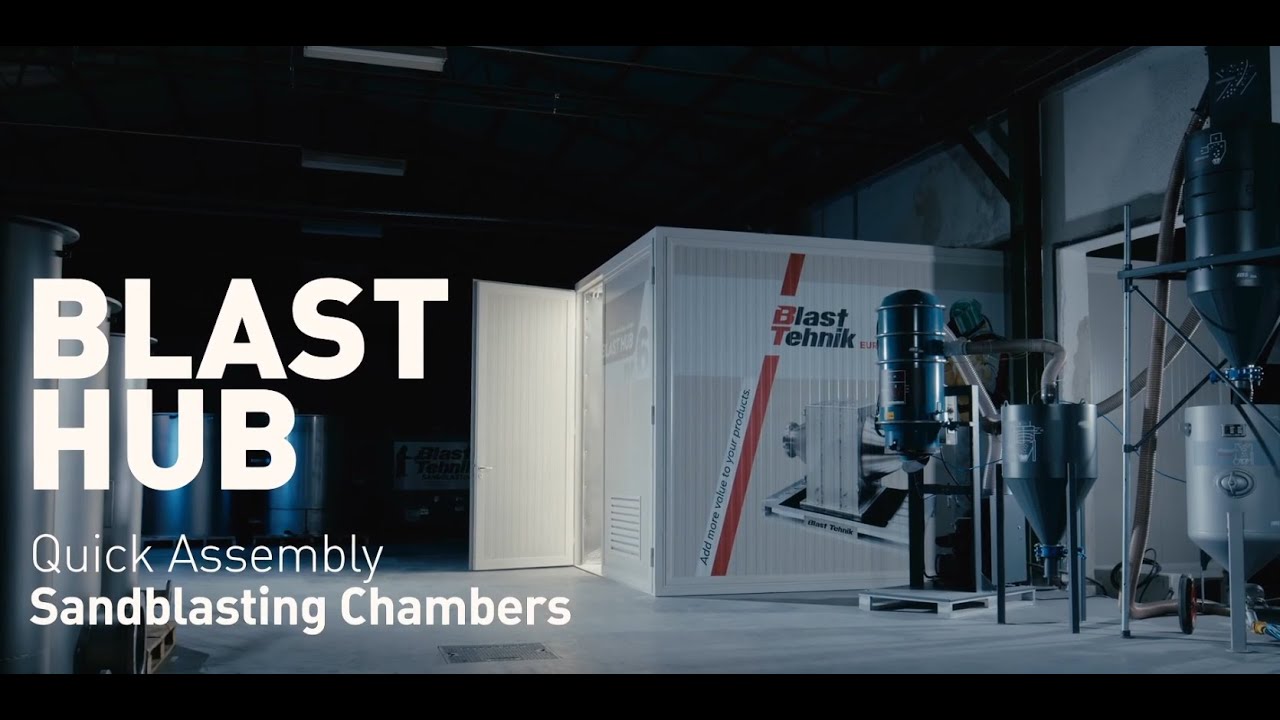 Blast HUB - modular blasting chamber