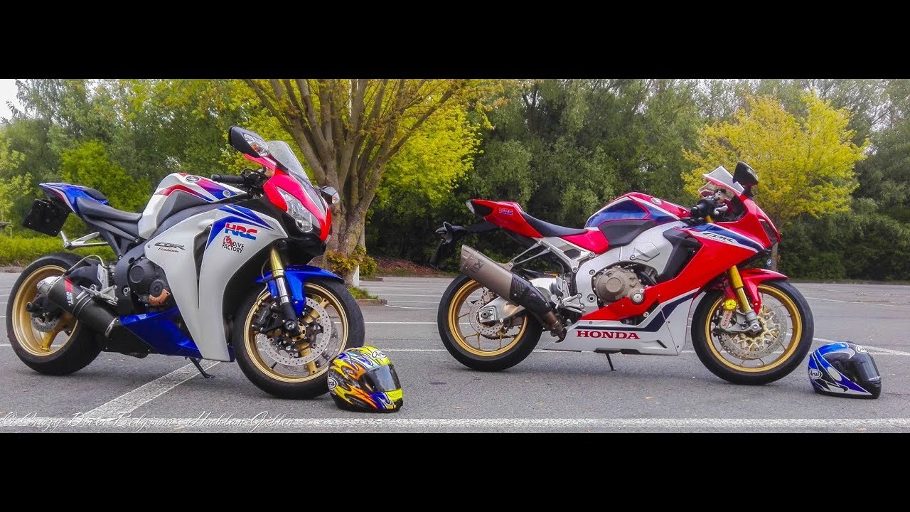 Honda CBR 1000 RR 2009 vs CBR 1000 RR SP 2019 by Seb