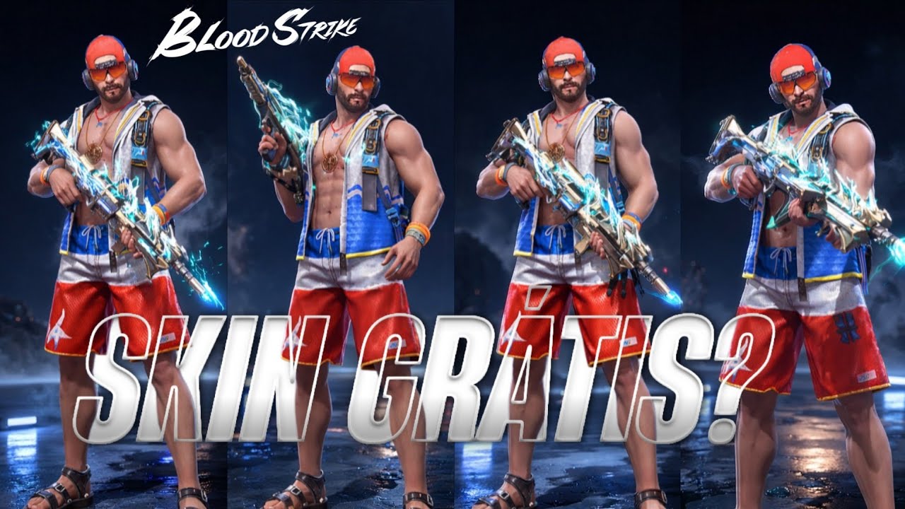 PROMOÇÃO MALUCA 95% OFF 🔥 BIZON ULTRA E AUG EVO DELUXE SKINS GRÁTIS BLOOD STRIKE