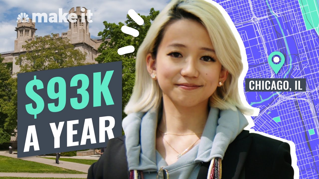 Living On $93K A Year At Age 21 In Chicago | Gen Z Money