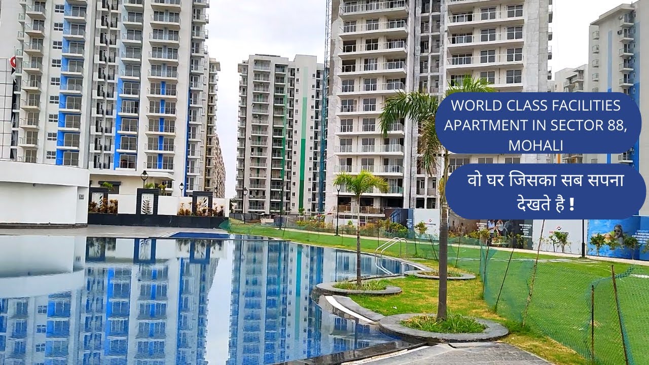 Hero Homes, Sector 88 Mohali | Phase 2 Apartment Tour Video | Call @ +91-911-511-8111 |