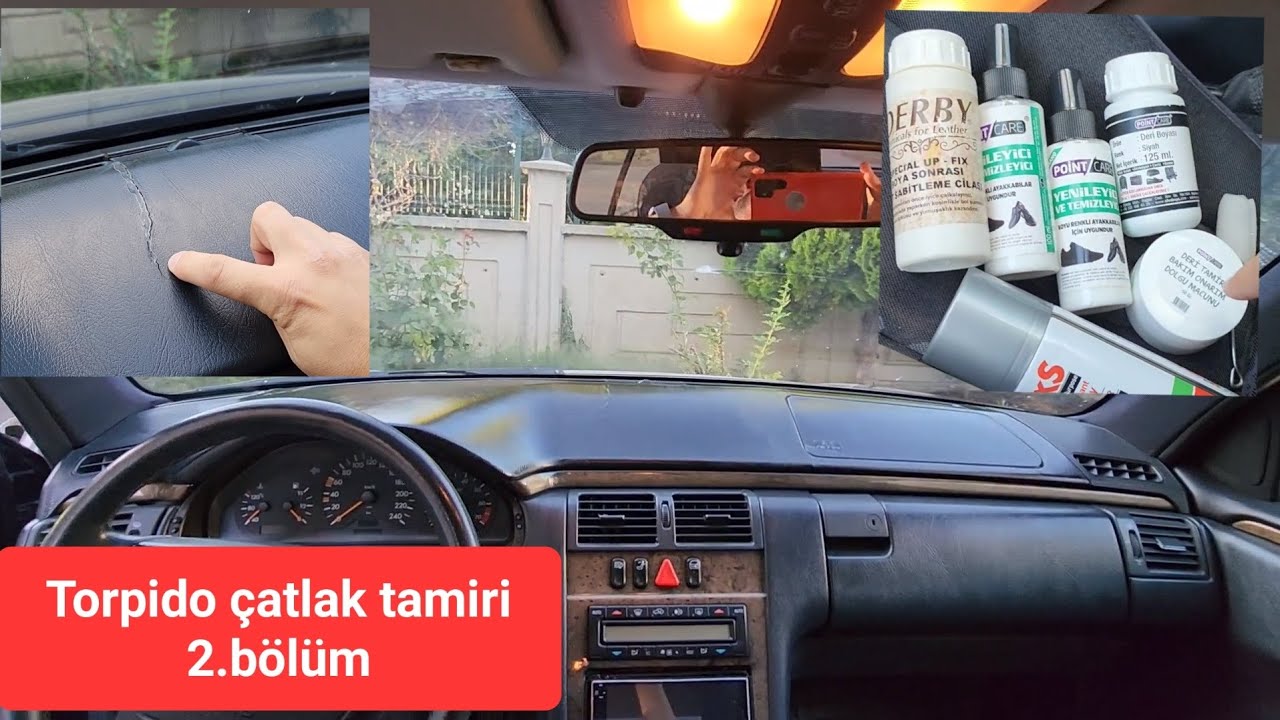 #w210 Torpido çatlak tamiri 2. bölüm | Kara gün dostu onarımlar serisi 😄