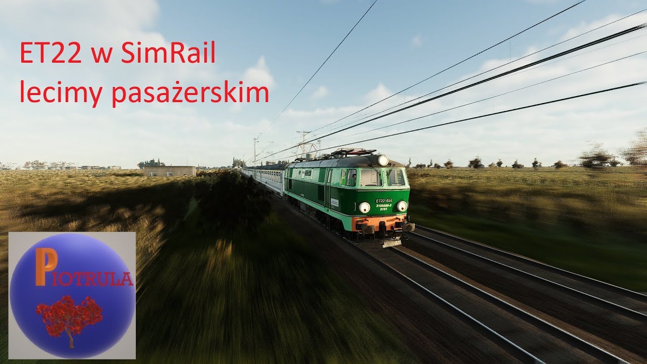 ET22 Simrail. Pasażerskim składem po Polsce