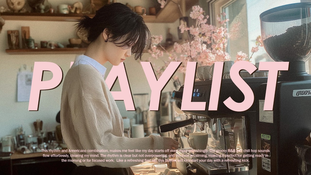 𝐏𝐥𝐚𝐲𝐥𝐢𝐬𝐭 ☕봄날 카페 공기처럼 말랑한 리듬 ☀️🌿 부담 없이 하루를 밝게 채워주는 R&B·POP 플레이리스트 | bright mood