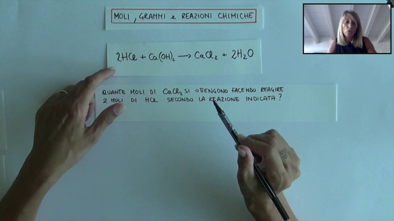 Moli, grammi e reazioni chimiche