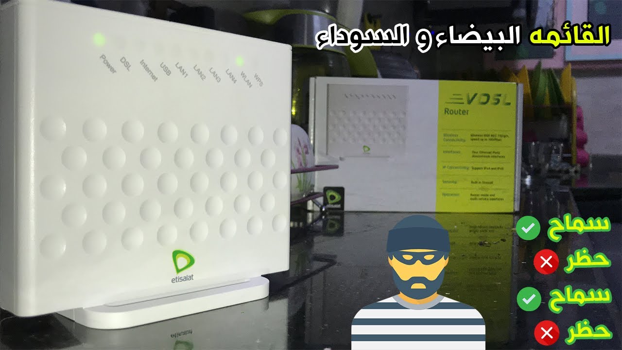 إمنع أي أحد من الاتصال بالراوتر الخاص بيك ZTE ZXHN H168N