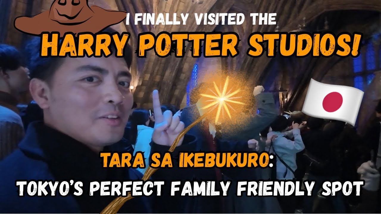 I Finally Visited the HARRY POTTER STUDIOS! + IKEBUKURO: Tokyo’s Perfect Family Friendly Spot