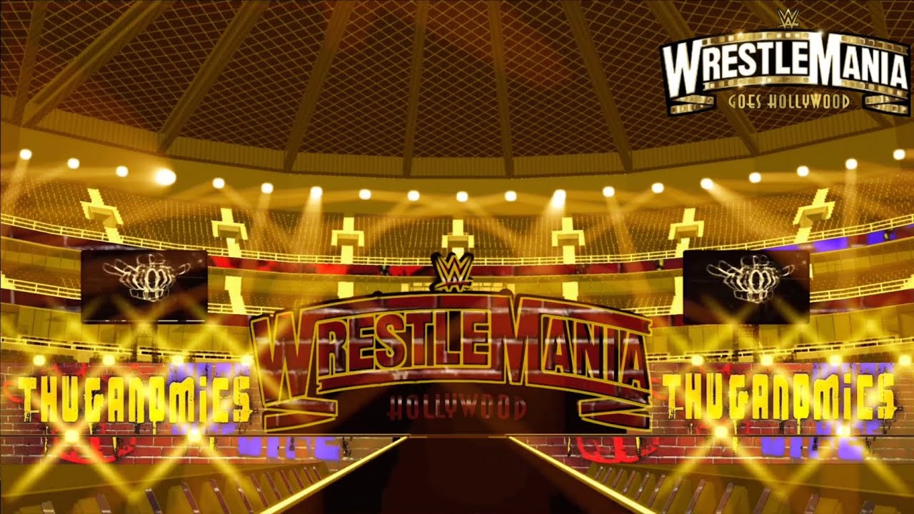 John Cena As Dr Of Thuganomics:Wrestlemania 39 Stage Concept & Pyro Animation
